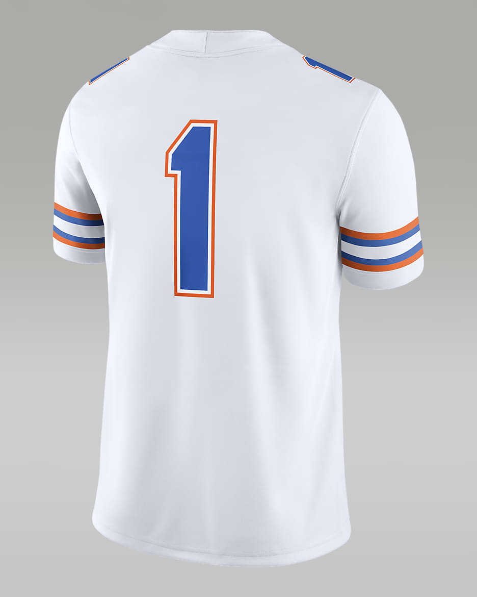 Jersey Game universitario Nike Dri FIT para hombre de los Florida Gators